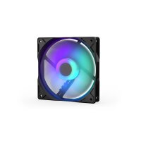 ENDORFY Stratus 120 PWM ARGB, Ventilator, 12 cm, 200 RPM, 1400 RPM, Schwarz