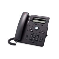 Cisco 6851, IP-Telefon, Schwarz, Kabelgebundenes Mobilteil, 4 Zeilen, 8,89 cm (3.5 Zoll), 396 x 162 Pixel