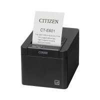 Citizen CT-E601, Direkt Wärme, POS-Drucker, 203 x 203 DPI, 350 lps, 1,5 x 3 mm, Katakana,PC437,PC850,PC858,PC860,PC863,Thai code 18,WPC1252