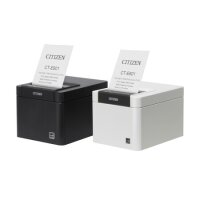 Citizen CT-E601, Direkt Wärme, POS-Drucker, 203 x 203 DPI, 350 lps, 1,5 x 3 mm, Katakana,PC437,PC850,PC858,PC860,PC863,Thai code 18,WPC1252
