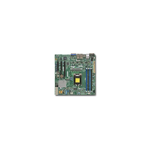 Supermicro X11SSH-LN4F, Intel, E3-1200, 14 nm, 8 GT/s, 80 W, DDR4-SDRAM