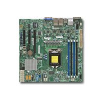 Supermicro X11SSH-LN4F, Intel, E3-1200, 14 nm, 8 GT/s, 80 W, DDR4-SDRAM