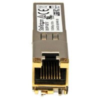 StarTech.com Juniper EX-SFP-1GE-T kompatibel SFP Transceiver Modul - 10/100/1000BASE-T, Kupfer, 1000 Mbit/s, SFP, EX, 100 m, IEEE 802.3, IEEE 802.3ab, IEEE 802.3u