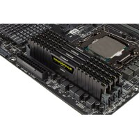Corsair Vengeance LPX 16 GB, DDR4, 2666 MHz, 16 GB, 2 x 8 GB, DDR4, 2666 MHz, 288-pin DIMM, Schwarz