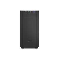 Sharkoon S1000, Tower, PC, Schwarz, micro ATX, Mini-ITX, Metall, 15,5 cm