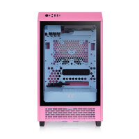 Thermaltake Tower 200, Mini Tower, PC, Pink, Mini-ITX, Stahl, Gehärtetes Glas, Gaming