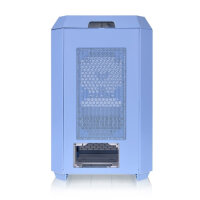 Thermaltake The Tower 300, Micro Tower, PC, Blau, micro ATX, Mini-ITX, SPCC, Gehärtetes Glas, 21 cm