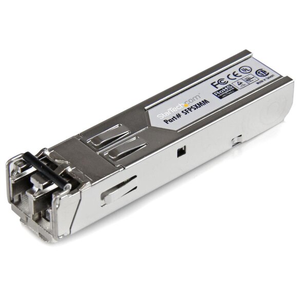 StarTech.com MSA konformes SFP Transceiver Modul - 1000BASE-SX, Faseroptik, 1250 Mbit/s, SFP, LC, SX, 550 m