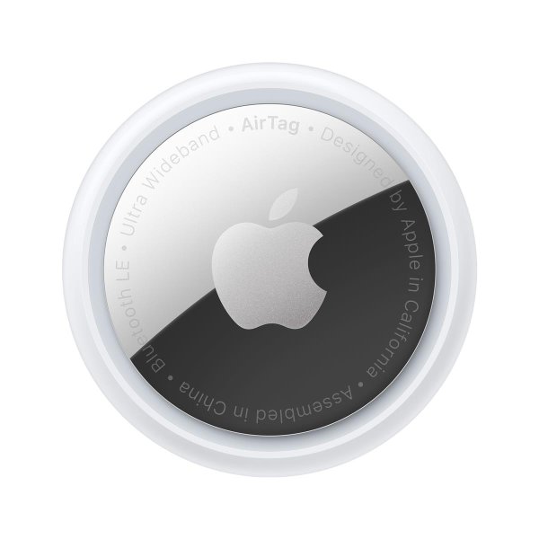 Apple AirTag, Artikel, Finder, Silber, Weiß, Staubresistent, IP67, CR2032