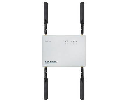 Lancom IAP-822, 1000 Mbit/s, 867 Mbit/s, 10,100,1000 Mbit/s, 250 Mbit/s, 2.4 - 2.4835, 5.15 - 5.7 GHz, IEEE 802.11a, IEEE 802.11ac, IEEE 802.11b, IEEE 802.11d, IEEE 802.11e, IEEE 802.11g, IEEE 802.11h,...