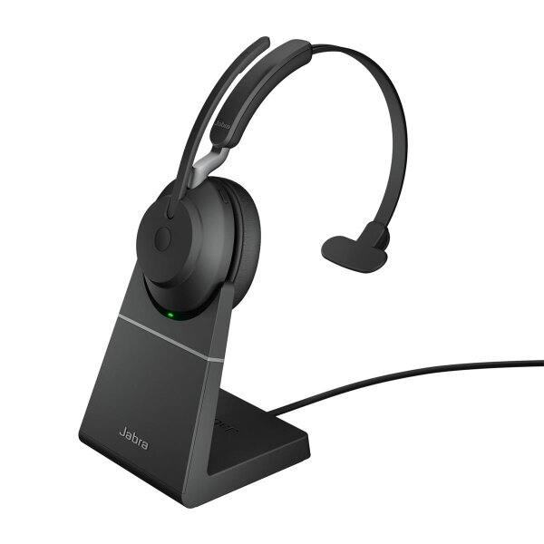 Jabra 26599-889-989, Kabellos, Büro/Callcenter, 20 - 20000 Hz, 99,2 g, Kopfhörer, Schwarz