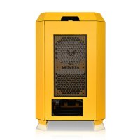 Thermaltake 300 Bumblebee, Micro Tower, PC, Gelb, micro ATX, Mini-ATX, SPCC, Heimbüro