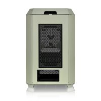 Thermaltake 300 Matcha Green, Micro Tower, PC, Grün, micro ATX, Mini-ATX, SPCC, Heimbüro