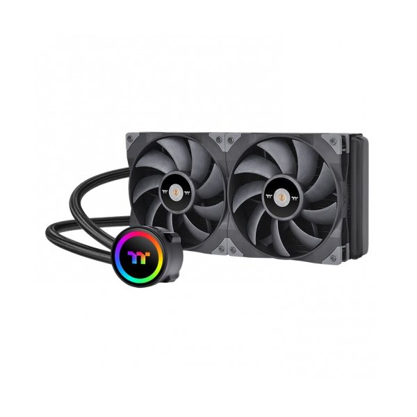 Thermaltake Toughliquid 280 ARGB, All-in-One-Flüssigkeitskühler, 119,1 cfm, Schwarz