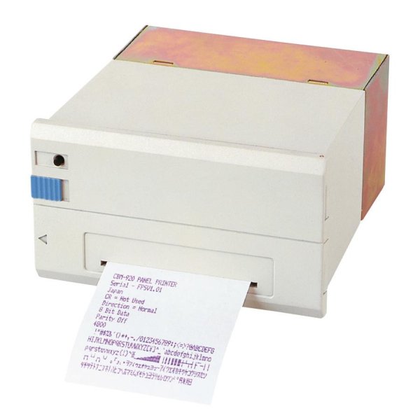 Citizen CBM-920II, Punktmatrix, POS-Drucker, 150 mm/sek, 1,08 x 2 mm, 852, 857, 863, 866, Katakana, WPC1252, 130 µm