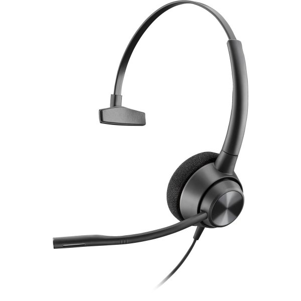 HP POLY EncorePro 320 Stereo USB-C-Headset TAA, Kabelgebunden, Anrufe/Musik, 70 g, Kopfhörer, Schwarz