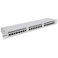 Intellinet 24-Port Cat6a Patchpanel, geschirmt, FTP, 1...