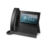 HP POLY CCX 700 Business-Medientelefon mit Open SIP und PoE-fähig, IP-Telefon, Schwarz, Kabelgebundenes Mobilteil, 24 Zeilen, LCD, 17,8 cm (7")