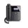 HP POLY Edge B20 IP Telefon und PoE-fähig, IP-Telefon, Schwarz, Kabelgebundenes Mobilteil, Tisch/Wand, 2 Zeilen, LCD