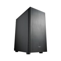 FSP CMT223S, Midi Tower, PC, Schwarz, ATX, micro ATX, Mini-ITX, Kunststoff, SPCC, 16 cm