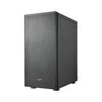 FSP CMT223S, Midi Tower, PC, Schwarz, ATX, micro ATX, Mini-ITX, Kunststoff, SPCC, 16 cm