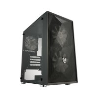 FSP CST130 Basic, Mini Tower, PC, Schwarz, micro ATX,...