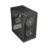 FSP CST130 Basic, Mini Tower, PC, Schwarz, micro ATX,...