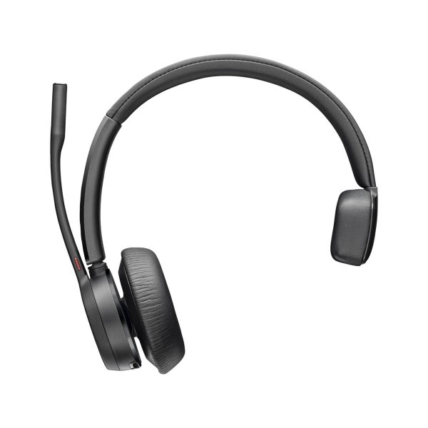 HP POLY Voyager 4310 USB-A Headset +BT700 Dongle, Kabellos, Büro/Callcenter, 20 - 20000 Hz, 122 g, Kopfhörer, Schwarz