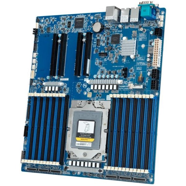 Gigabyte MB MZ33-AR0 SoC LGA6096 SP5 AMD EPYC9004 Max256GB DDR5 EATX Brown box