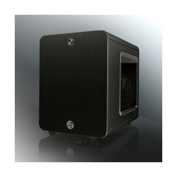 RAIJINTEK Metis Plus, Mini Tower, PC, Schwarz, Mini-ITX, Aluminium, SPCC, 16 cm