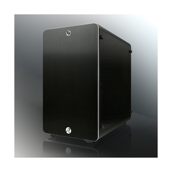 RAIJINTEK Thetis Window, Desktop, PC, Schwarz, ATX, micro ATX, Mini-ITX, Aluminium, SPCC, 17 cm