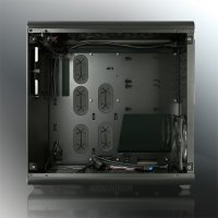 RAIJINTEK Thetis Window, Desktop, PC, Schwarz, ATX, micro ATX, Mini-ITX, Aluminium, SPCC, 17 cm