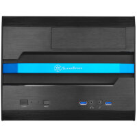 SilverStone Sugo SG12, Desktop, PC, Schwarz, micro ATX,...