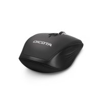 Dicota D31980, Beidhändig, Bluetooth, 1600 DPI, Schwarz