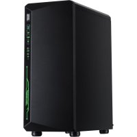 Inter-Tech C-3 Saphir, Tower, PC, Schwarz, ATX, ITX,...