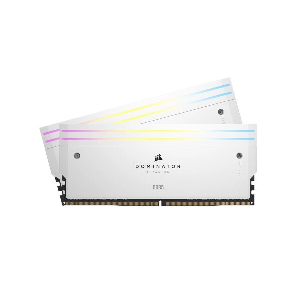 Corsair Dominator Titanium CMP32GX5M2X6600C32W, 32 GB, 2 x 16 GB, DDR5, 6600 MHz, 288-pin DIMM