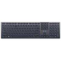 Dell KB900, Volle Größe (100%), Kabellos, RF Wireless + Bluetooth, Scherenschalter, QWERTZ, Graphit