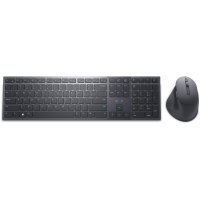 Dell KM900, Volle Größe (100%), RF Wireless + Bluetooth, Scherenschalter, QWERTZ, Graphit, Maus enthalten