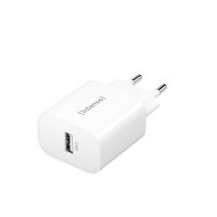 Intenso 1x USB-A Adapter weiß, Drinnen, AC, Weiß