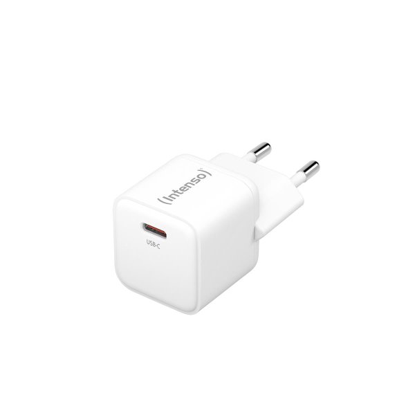 Intenso POWER ADAPTER USB-C GAN/7803022, Drinnen, AC, 20 V, Weiß