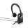 Logitech Wireless Headset Dual H820e, Kabellos, Büro/Callcenter, 150 - 7000 Hz, 128 g, Kopfhörer, Schwarz