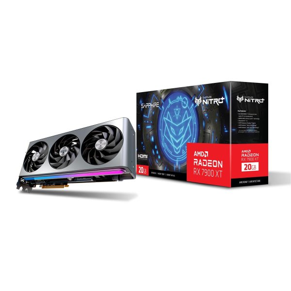 Sapphire NITRO+ Radeon RX 7900 XT Vapor-X, Radeon RX 7900 XT, 20 GB, GDDR6, 320 Bit, 7680 x 4320 Pixel, PCI Express x16 4.0