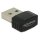 Delock 12461, Kabellos, USB, WLAN, Wi-Fi 5 (802.11ac), 433 Mbit/s, Schwarz