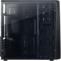 Inter-Tech B-42 RGB, Tower, PC, Schwarz, ATX, micro ATX, Metall, Gaming