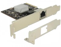 Delock 89654, PCIe, RJ-45, PCIe 2.0, Tehuti TN4010, 20...