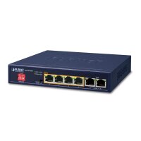 Planet GSD-604HP, Unmanaged, Gigabit Ethernet...