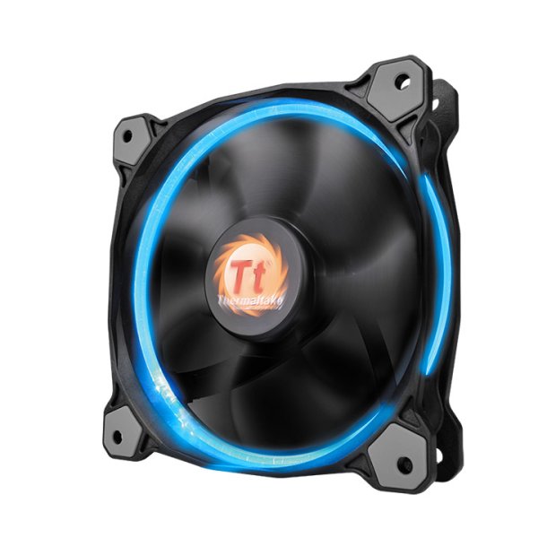 Thermaltake CL-F042-PL12SW-B, Ventilator, 12 cm, 800 RPM, 1500 RPM, 26,4 dB, 40,6 cfm