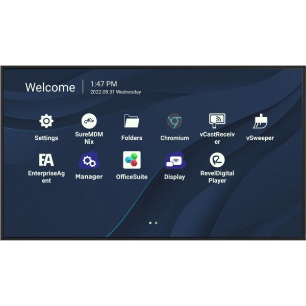 ViewSonic CDE7530, 190,5 cm (75"), 3840 x 2160 Pixel, WLAN