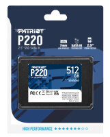 PATRIOT Memory P220 512GB, 512 GB, 2.5"