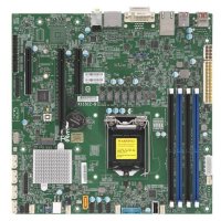 Supermicro X11SCZ-Q, Intel, LGA 1151 (Socket H4), Intel® Celeron®, Intel® Core™ i3, Intel® Core™ i5, Intel® Core™ i7, Intel® Pentium®, DDR4-SDRAM, 64 GB, DIMM